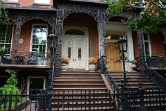 21-1 4 Gramercy Park West Is Made Of Brick With Cast-iron Verandas Attributed to Alexander Jackson Davis Near Union Square Park New York City
